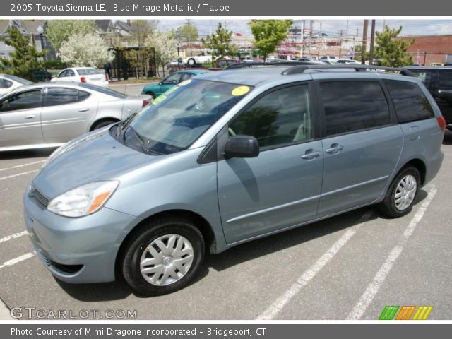 2005 Toyota Sienna LE in Blue Mirage Metallic