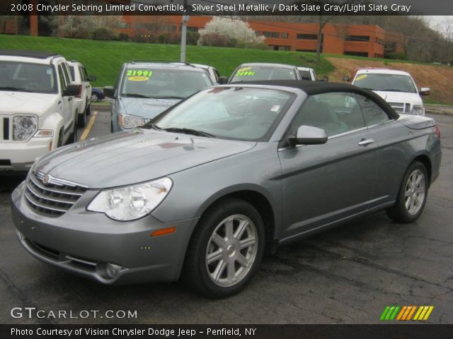 2008 Chrysler Sebring Limited Convertible in Silver Steel Metallic
