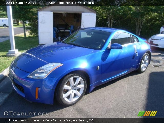 2004 Nissan 350Z Coupe in Daytona Blue Metallic