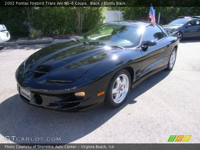 2002 Pontiac Firebird Trans Am WS-6 Coupe in Black