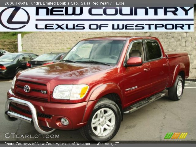 2006 Toyota Tundra Limited Double Cab in Salsa Red Pearl