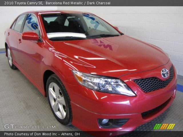 2010 Toyota Camry SE in Barcelona Red Metallic