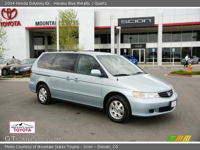 2004 Honda Odyssey EX in Havasu Blue Metallic