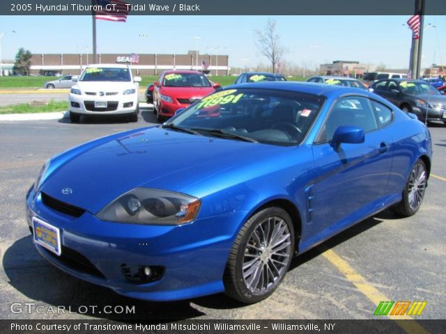 2005 Hyundai Tiburon GT in Tidal Wave