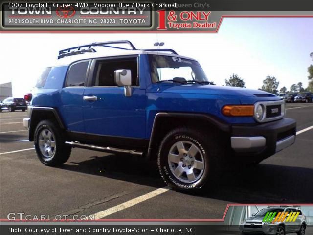 2007 Toyota FJ Cruiser 4WD in Voodoo Blue