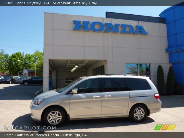 2005 Honda Odyssey EX-L in Silver Pearl Metallic