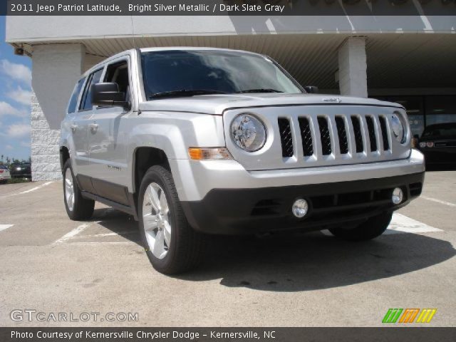 2011 Jeep Patriot Latitude in Bright Silver Metallic