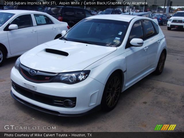 2008 Subaru Impreza WRX STi in Aspen White