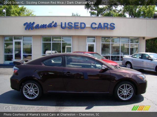 2008 Scion tC  in Sizzling Crimson Red Mica