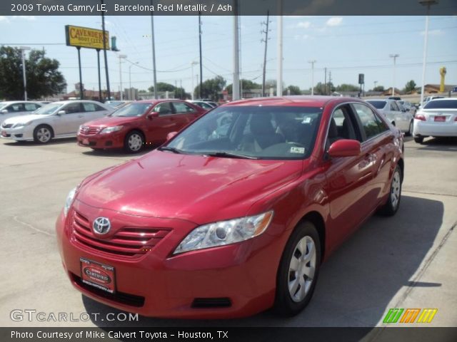 2009 Toyota Camry LE in Barcelona Red Metallic