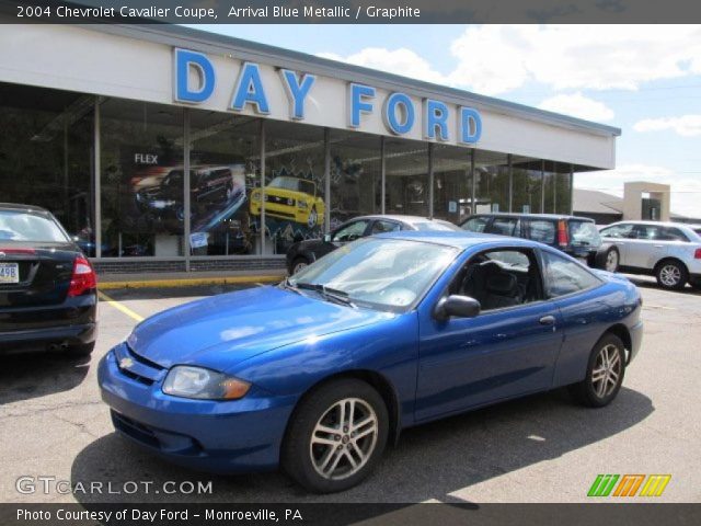 2004 Chevrolet Cavalier Coupe in Arrival Blue Metallic