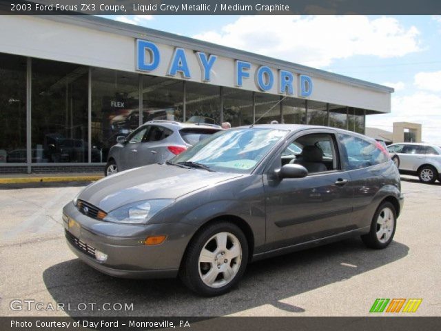 2003 Ford Focus ZX3 Coupe in Liquid Grey Metallic