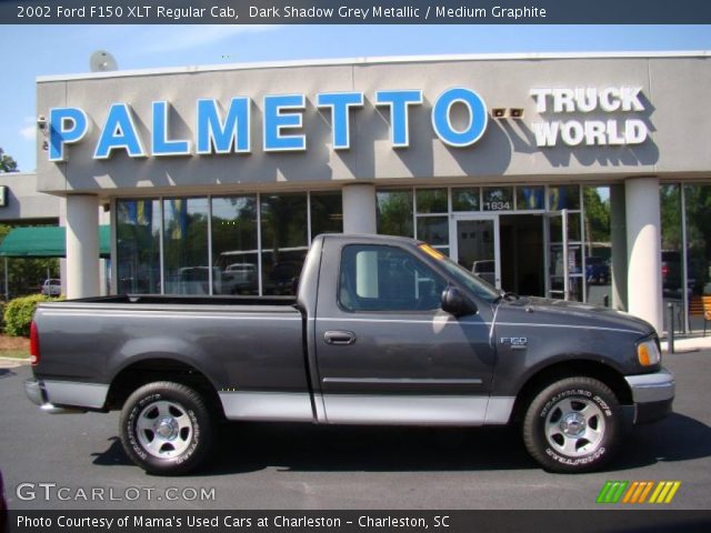 2002 Ford F150 XLT Regular Cab in Dark Shadow Grey Metallic