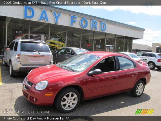 2005 Dodge Neon SXT in Blaze Red Crystal Pearlcoat