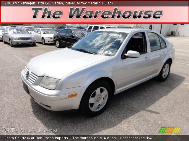 2000 Volkswagen Jetta GLS Sedan in Silver Arrow Metallic