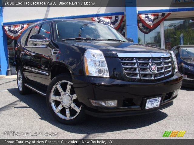 2008 Cadillac Escalade AWD in Black Raven