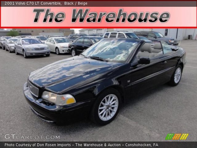 2001 Volvo C70 LT Convertible in Black