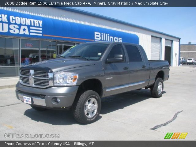 2008 Dodge Ram 1500 Laramie Mega Cab 4x4 in Mineral Gray Metallic