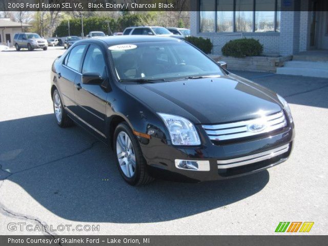 2008 Ford Fusion SEL V6 in Black Ebony