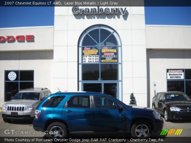 2007 Chevrolet Equinox LT AWD in Laser Blue Metallic