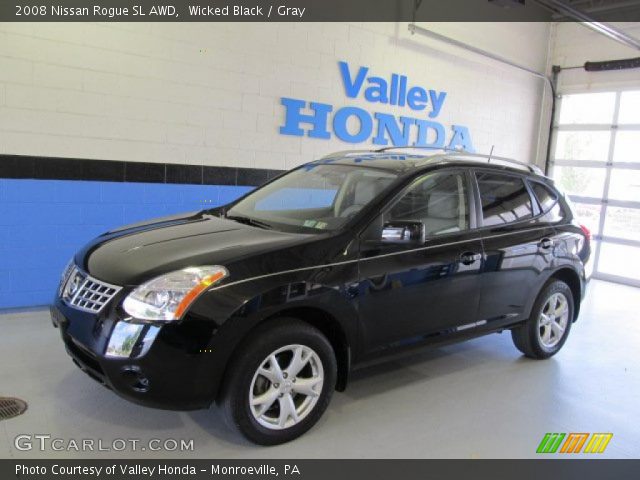 2008 Nissan Rogue SL AWD in Wicked Black