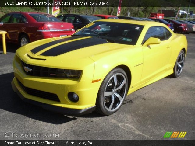 2010 Chevrolet Camaro SS/RS Coupe in Rally Yellow