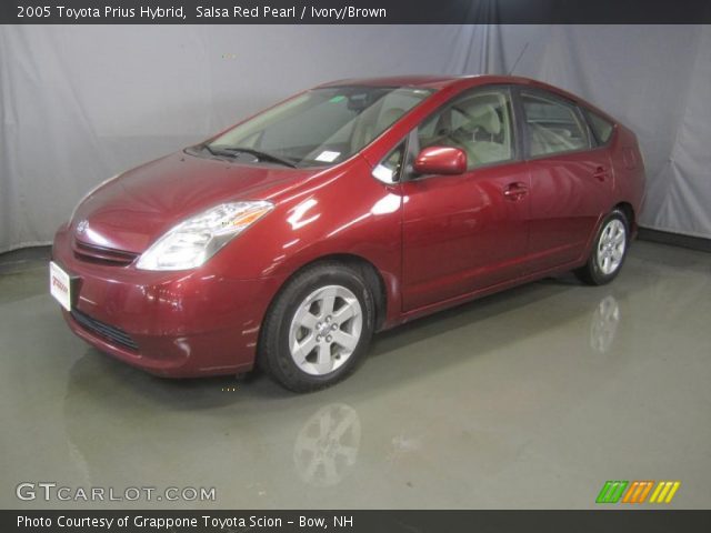 2005 Toyota Prius Hybrid in Salsa Red Pearl