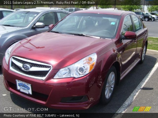 2011 Subaru Legacy 2.5i Premium in Ruby Red Pearl