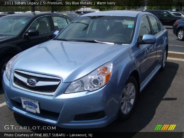 2011 Subaru Legacy 2.5i Premium in Sky Blue Metallic