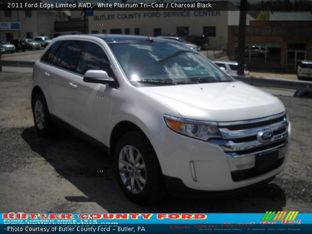 2011 Ford Edge Limited AWD in White Platinum Tri-Coat