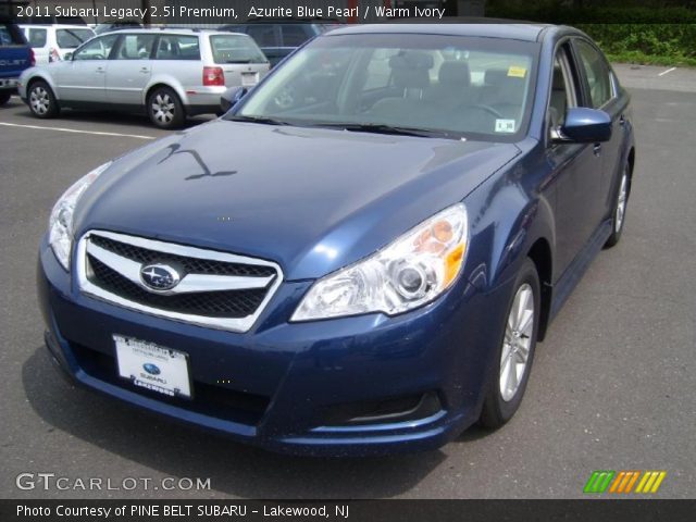 2011 Subaru Legacy 2.5i Premium in Azurite Blue Pearl