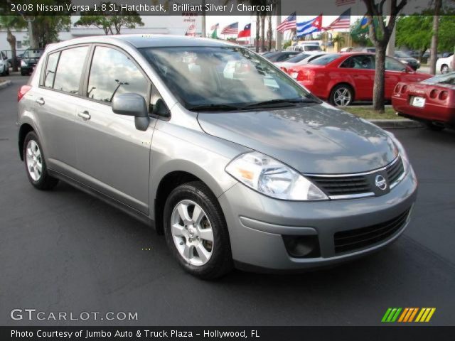 2008 Nissan Versa 1.8 SL Hatchback in Brilliant Silver