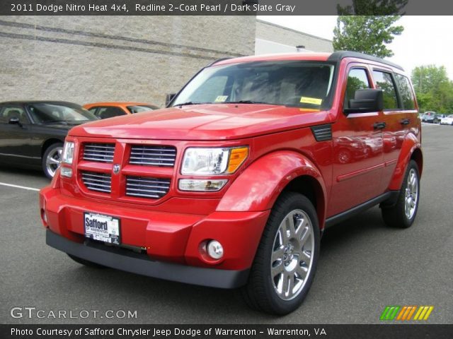 2011 Dodge Nitro Heat 4x4 in Redline 2-Coat Pearl