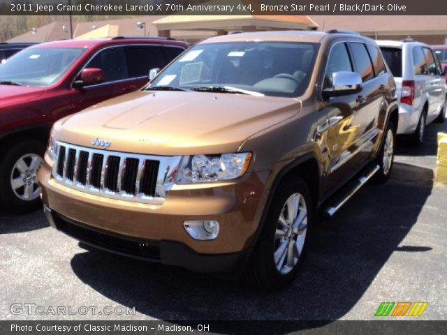2011 Jeep Grand Cherokee Laredo X 70th Anniversary 4x4 in Bronze Star Pearl