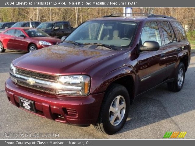 2004 Chevrolet TrailBlazer LS 4x4 in Majestic Red Metallic