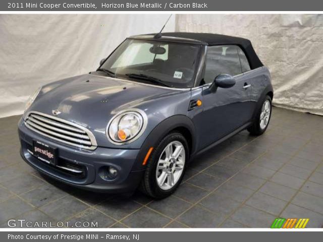 2011 Mini Cooper Convertible in Horizon Blue Metallic
