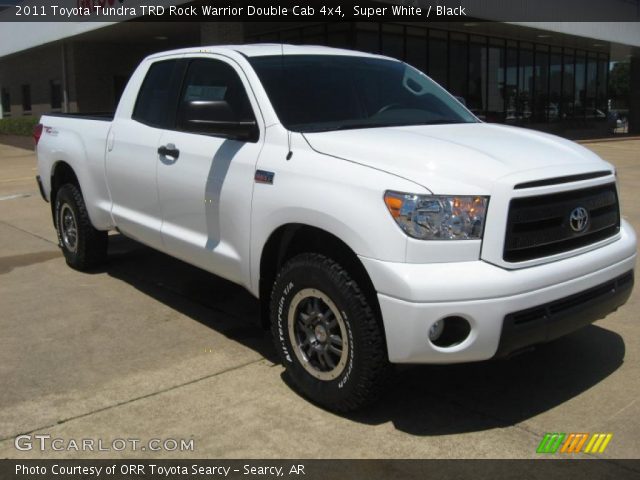 2011 Toyota Tundra TRD Rock Warrior Double Cab 4x4 in Super White