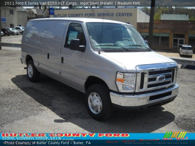 2011 Ford E Series Van E150 XLT Cargo in Ingot Silver Metallic