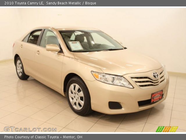 2010 Toyota Camry LE in Sandy Beach Metallic