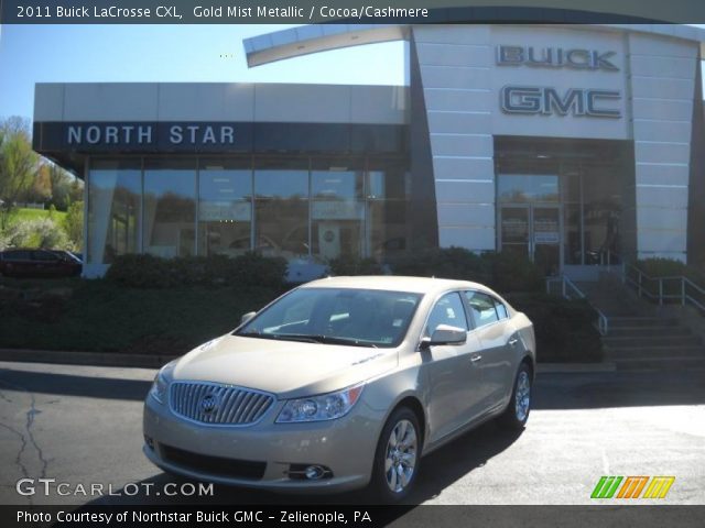 2011 Buick LaCrosse CXL in Gold Mist Metallic