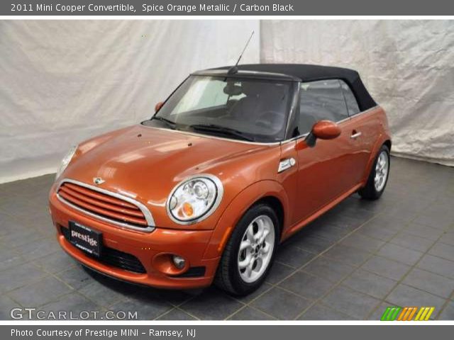 2011 Mini Cooper Convertible in Spice Orange Metallic
