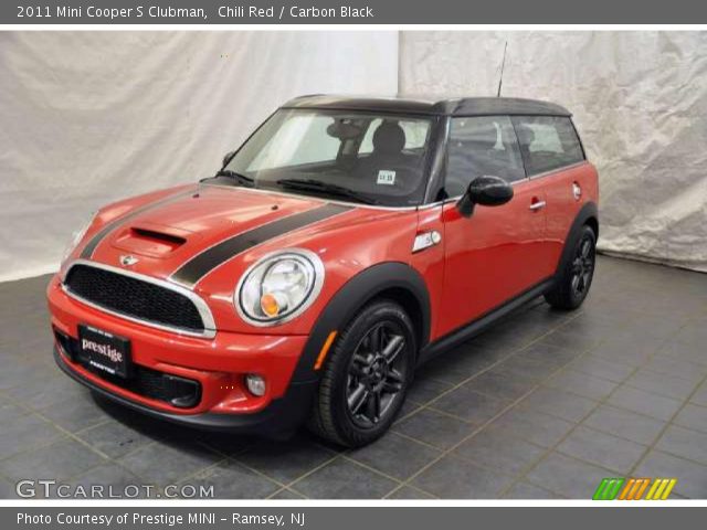 2011 Mini Cooper S Clubman in Chili Red