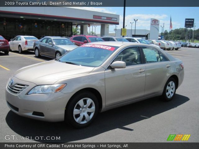 2009 Toyota Camry LE in Desert Sand Metallic