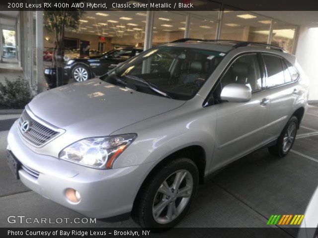 2008 Lexus RX 400h AWD Hybrid in Classic Silver Metallic