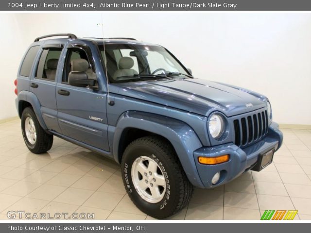 2004 Jeep Liberty Limited 4x4 in Atlantic Blue Pearl
