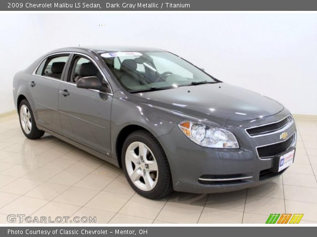 2009 Chevrolet Malibu LS Sedan in Dark Gray Metallic
