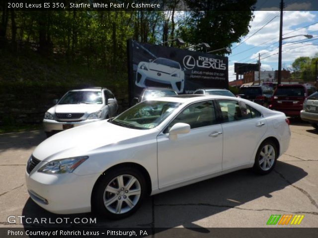 2008 Lexus ES 350 in Starfire White Pearl