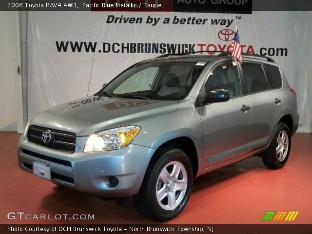 2008 Toyota RAV4 4WD in Pacific Blue Metallic
