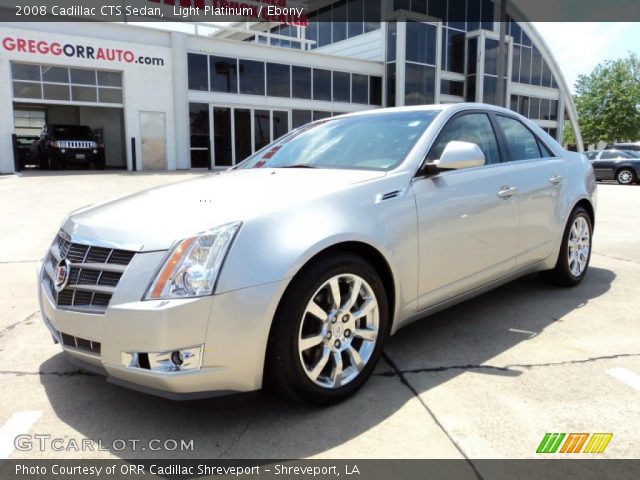 2008 Cadillac CTS Sedan in Light Platinum