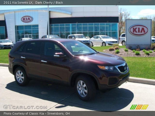 2011 Kia Sorento LX in Dark Cherry